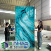 Advanced Wall Panel Range – PVC, WPC, UV & SPC Boards with Carbon Crystal Finish, Impact-Resistant Core & Bamboo Fiber Texture