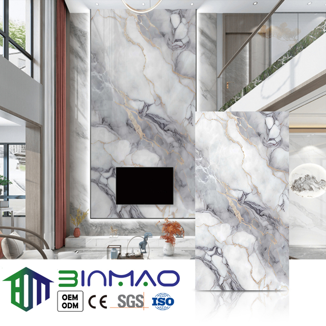 Stylish Wall Panel Collection – PVC, WPC, UV & SPC with Carbon Crystal Finish, Bamboo Fiber Reinforcement & Shockproof Design