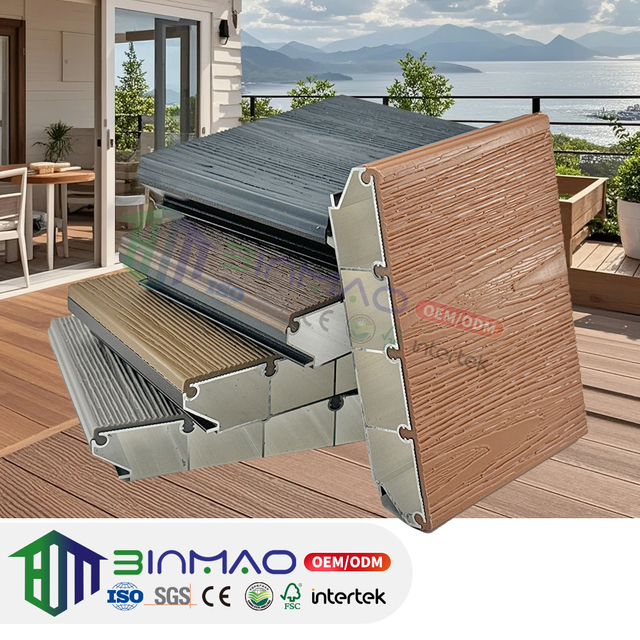 Premium Outdoor Aluminum Decking Panels — Waterproof & Anti-Slip Deck Floor for Garden, Poolside, Balcony & Terrace