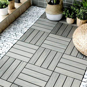 FlexiDeck Interlocking Deck Tiles – Weatherproof Modular Patio Flooring for DIY Outdoor SpacesFlexiDeck