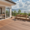 Outdoor WPC Flooring Weatherproof for Patio and Decking