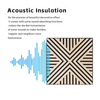 Contemporary Acoustic Sound Absorbing Wall Panels for Interior Spaces