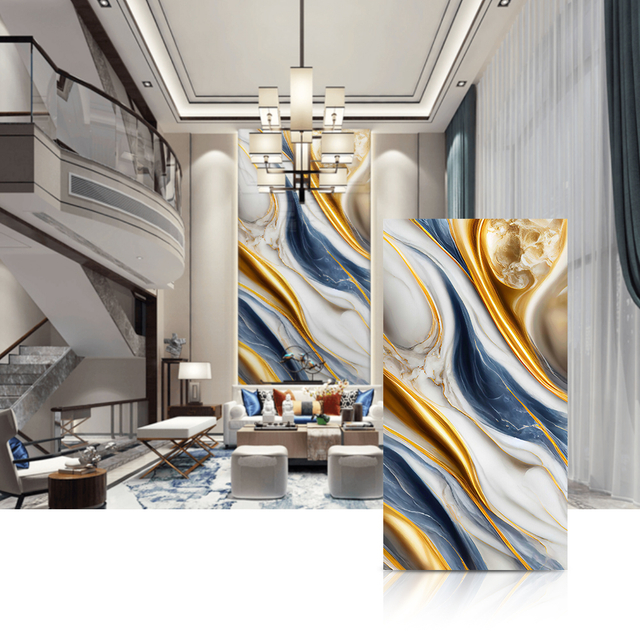 Stone Texture PVC Wall Panel Series – Waterproof & Fire-Resistant Decorative Wall Cladding