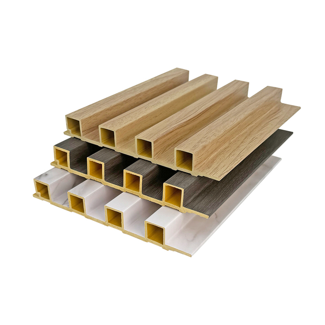 Indoor 168 WPC Fluted Panel-B002-Cladding Fire Safe Soundproof Dampness Defender Sustainable