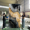 PVC Panel for Wine Cellar – Rustic Stone Pattern, Mold-Resistant & Insulating
