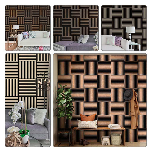 Modern Acoustic Noise Absorbing Wall Panels for Stylish Interiors