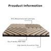 Premium Decorative Acoustic Sound Absorbing Wall Panels for Home, Office & Studio