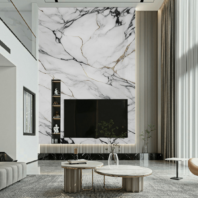 Versatile Decorative Wall Panels – PVC, WPC, UV & SPC with Crystal Effect, Bamboo Fiber Core & High-Impact Protection