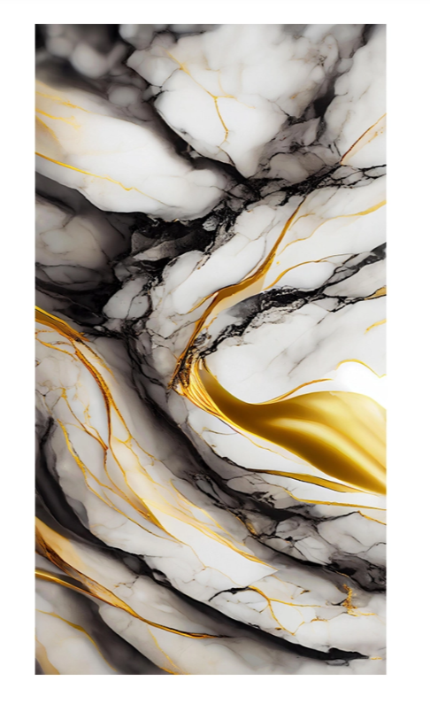 Stone Texture Wall Panels Fireproof Waterproof Interiors