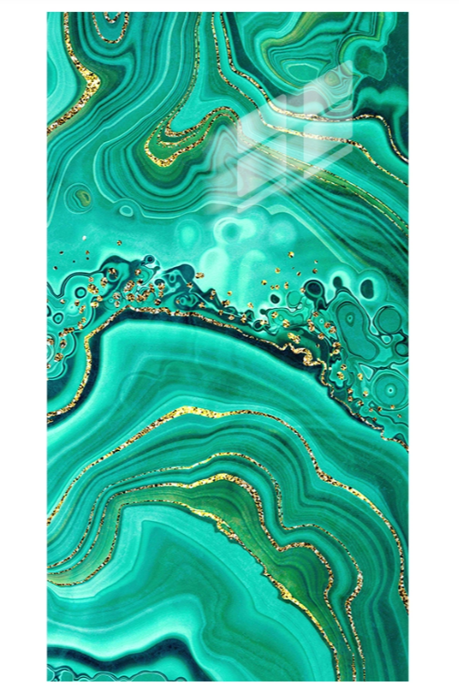 Marble Stain-Resistant PVC Wall Panel Luxury Boutique